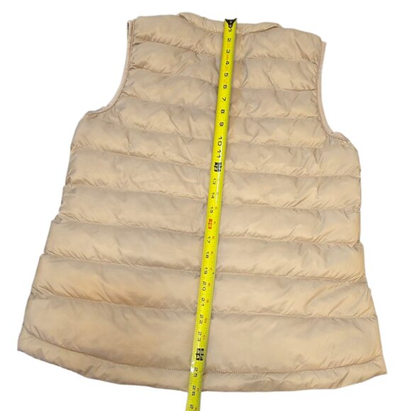 LNWOT 32 DEGREES Beige Lightweight Puffer Vest sz S - Picture 7 of 8